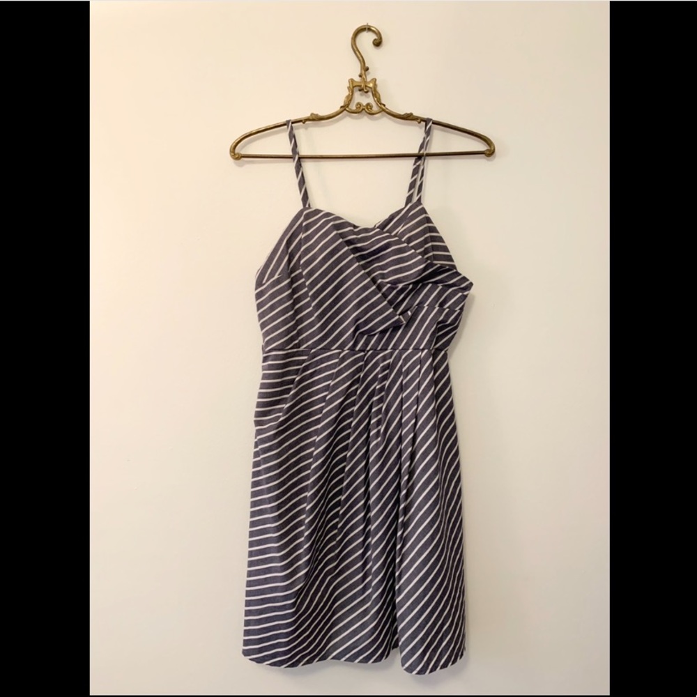 Striped Skater Dress, Junior Size 7